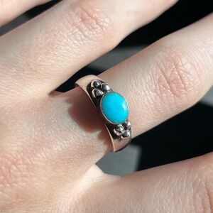 SOLD - Robins Egg Blue Turquoise Ring - SOLD